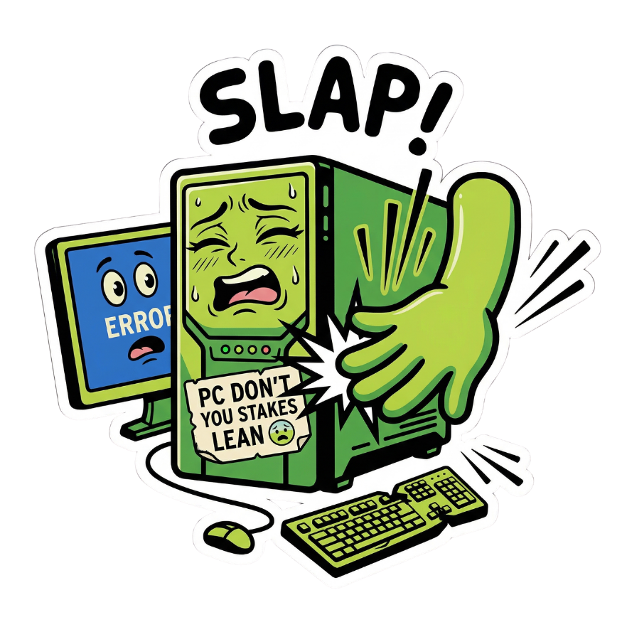 SlapPC sticker